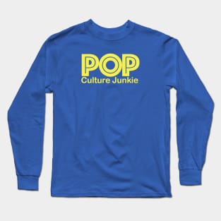 Pop Culture Junkie Logo Long Sleeve T-Shirt